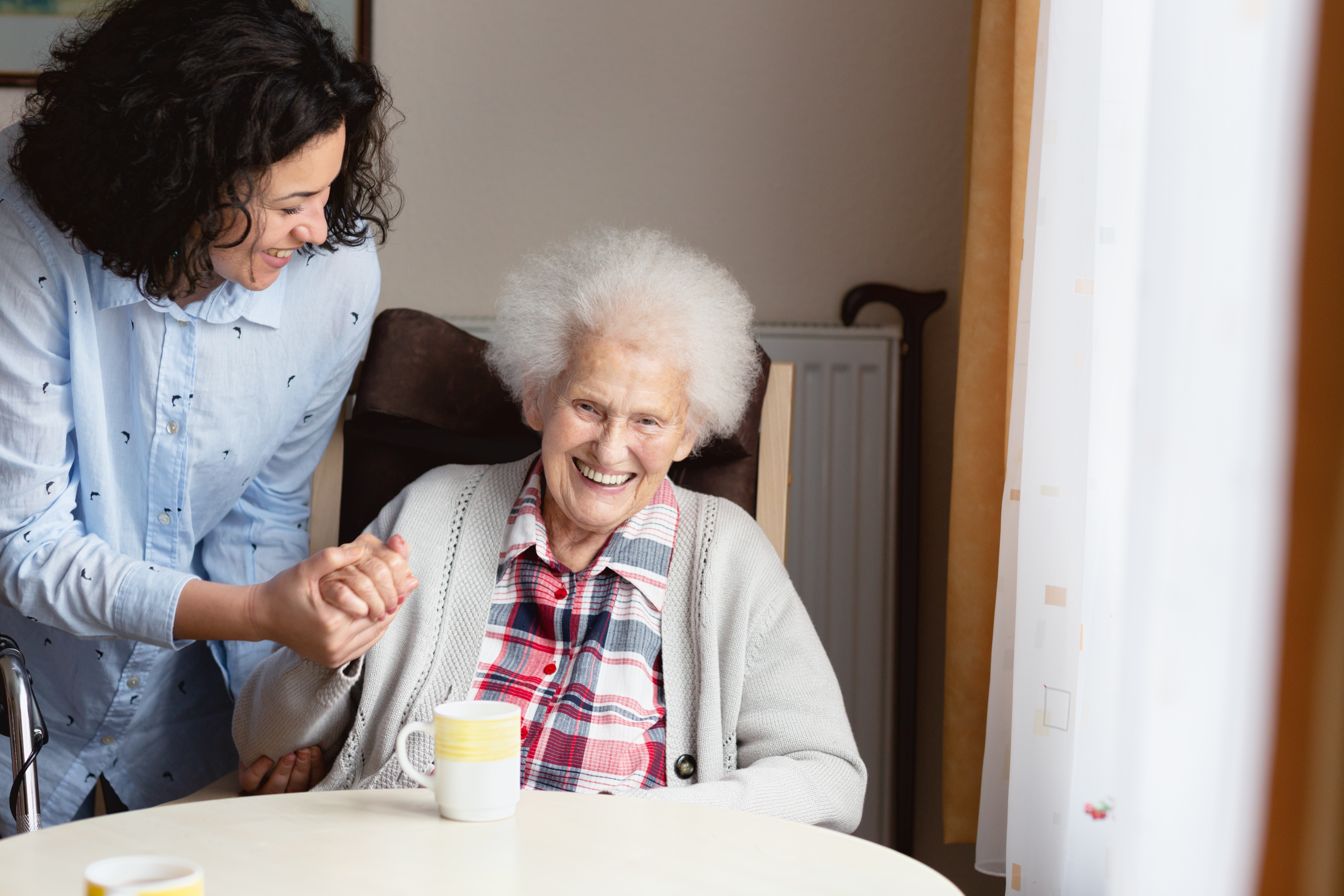 woman with patient